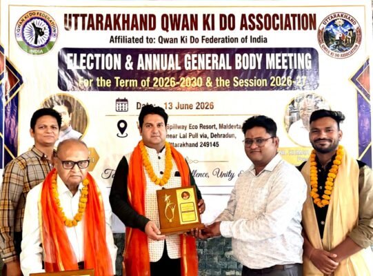 Uttarakhand Quan Ki Do Association Formed in Dehradun